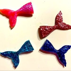 Set of 4 Mermaid Tail Magnet